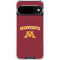 University of Minnesota Collegiate Text Google Pixel 10 Clear Case